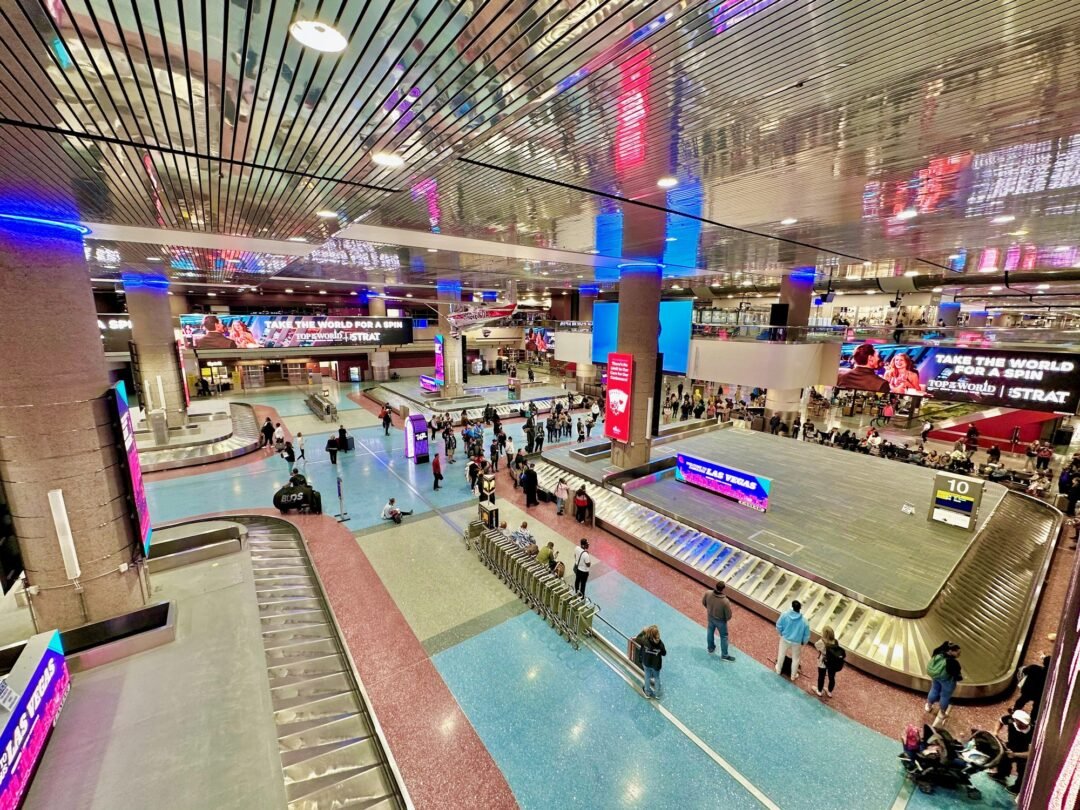 EL AEROPUERTO DE LAS VEGAS MOVIÓ 4,1 MILLONES DE PASAJEROS EN AGOSTO, 9,16 % MENOS QUE HACE UN AÑO